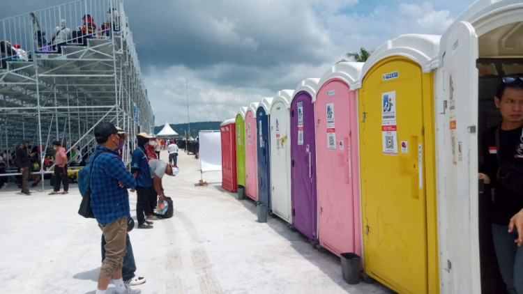 Ikut balapan di Sirkuit Mandalika, Lombok : Ratusan Toilet Portable Hadir sebaga